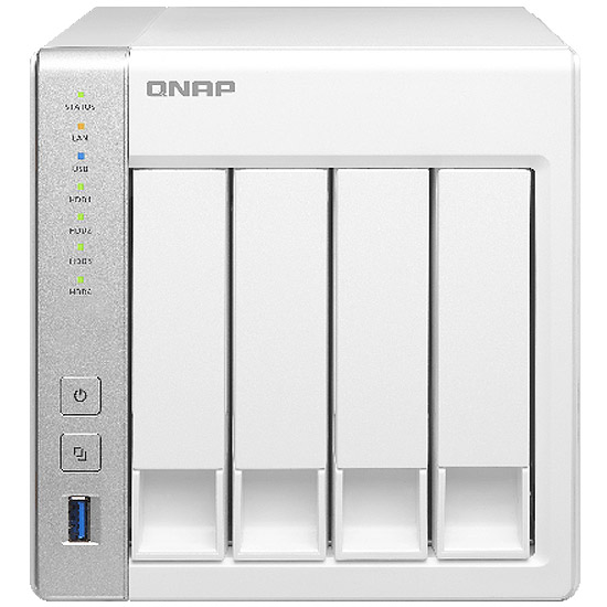 Serveur Nas 4 Baies Processeur ARM Cortex-A15 Dual Core 1.4 GHz Mémoire 1 Go TS-431+