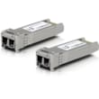 Module Emetteur-Récepteur de Réseau Fibre Optique 2 x Modules Multimodes 10 Gbps SFP+ LC
