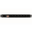 Reglette Alm 19" 1U 6P 2P+T Avec Interrupteur Lande