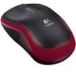LOGITECH Wireless Mouse M185 Red, WER Occident Pack