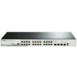 Smart switch 24 ports PoE 10/100/1000 Mbps + 2 SFP Gigabits + 2 SFP+ 10 G