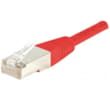Cordon de brassage RJ45 catégorie 6a F/UTP 0.5 m (Rouge)