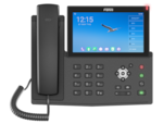 Téléphone IP Haut Gamme Android Ecran Tactile 7" 20 Lignes SIP et caméra Bluetooth Intégré 127 DSS Sans Alimentation
