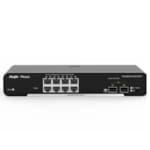 Commutateur POE Géré Gigabit L2 à 8 Ports Gigabit RJ45 POE/POE+, 2 SFP