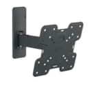 Support TV 19''-43'' Inclinable 15° Orientable 120°  Noir