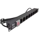 PDU 19" En Aluminium de type françaisà 8 voies avec