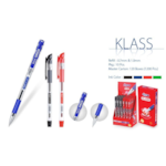 Stylo à bille KLASS bleu en boite de 10 unités
