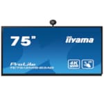 Ecran Interactif Tactile avec CAMERA INTEGRE 4K UHD de 75" AUTOTRACKING 24/7