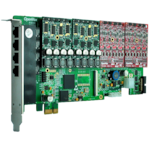 Carte Analogique PCI-E 16 Port FXO/FXS