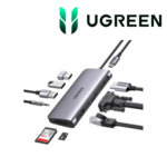 Station d'accueil USB-C 8 en 1 HDMI 2 DP