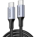 Câble USB-C vers USB-C 5A 100W 1m Gris