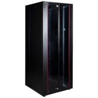 Armoire Lande hyperline Lande 42U 19P 600x800mm avec porte avant en verre à ouverture