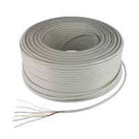 Cable D'alarme Certifier 6 x 0,22 mm2 Couleur Blanc Bobine 100/500