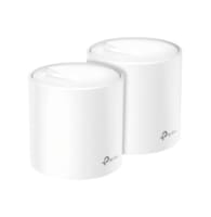 AX5400 Whole Home Mesh Wi-Fi 6 SystemSPEED: 4,804 Mbps on 5 GHz and 574 Mbps on 2.4 GHz.SPEC: 4× Internal Antennas, 2× Gigabit Ports (WAN/LAN auto-sensing), Qualcomm 1 GHz Quad-core CPU, 4 Streams for 5 GHzFEATURE: Deco App, Router/AP Mode, IPv6, IP