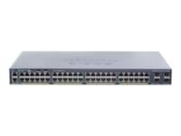 Commutateur - Géré 48 x 10/100/1000 (PoE+) + 2 x 10 Gigabit SFP+ (*Reconditioné)