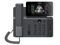 Téléphone IP Haut d'entreprise écran Couleur de 4,3 pouces,  20 Lignes SIP, Bluetooth et WiFi Intégré 10 touches DSS programmables
