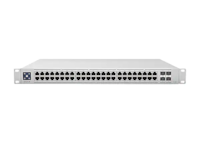 Switch 48-Port PoE+ Géré L2/L3 Gigabit Ethernet (10/100/1000) Connexion Ethernet, supportant l'alimentation via ce port (PoE) 1U Argent