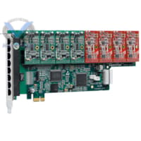 carte analogique PCI-E  8 ports FXO/FXS