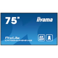 PROLITE MONITEUR PROFESSIONNEL POUR L AFFICHAGE DYNAMIQUE 75" 4K UHD 24/7  HDMI/DisplayPort/DVI/VGA