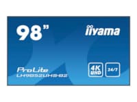 Moniteur Professionnel 98" IIYAMA PROLITE 4K UHD et slot OPS PC