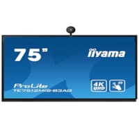Ecran Interactif Tactile avec CAMERA INTEGRE 4K UHD de 75" AUTOTRACKING 24/7