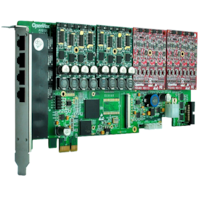 Carte Analogique PCI-E 16 Port FXO/FXS