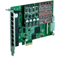 Carte Analogique PCI-E 8 Port FXO / FXS