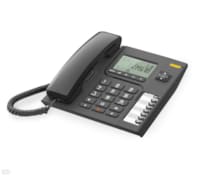 Téléphone filaire Fixe ecran LCD avec ID d'appelant noir
