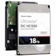 Ultrastar DC HC550 Disque Dur 18 To 4Kn SAS 12 Go/s 7 200 tr/min 3,5" WUH721818AL4206