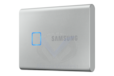 SAMSUNG 2 TB PORTABLE SSD T7 TOUCH USB 3.2 GEN 2 SILVER MU-PC2T0S