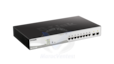 Switch manageable 8 ports Gigabit PoE + avec 2 ports Combo SFP DGS-1210-10MP