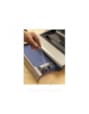 Capacité de perforation de 28 feuilles, capacité de reliure de 500 feuillesavec un anneau de 50mmPoinçon débrayable pour le format A5Profondeur de perforation réglable pour toutes les épaisseurs de documentsGrand bac de rangement en façade pour an F5622401