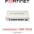 FORTISWITCH 108F-FPOE AVEC CONSOLE 8XGE + 2XSFP + 1XRJ45 ET POE 130W LIMITÉ AUTOMATIQUEMENT FS-108F-FPOE