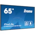 MONITEUR PROFESSIONNEL POUR L AFFICHAGE DYNAMIQUE 65" PROLITE 4K UHD 24/7 (Paysage et Portrait) HDMI/DisplayPort/DVI/VGA LH6554UHS-B1AG