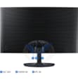 Moniteur Gamme S 27 pouces CUrved serie 3 1920*1080 75 Hz Tps 4ms 1 HDMI LS27C360EAMXZN