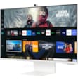 Moniteur Plat 32" (81,28 cm)SMART ULTRA HD 4k Série 8 Blanc avec Caméra Intégrée HDMI, USB Hub 12M LS32CM801UMXZN