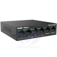 Switch de Bureau 6 Ports RJ45 10/100Mbps 4 Ports PoE+ 802.3af/at 2 Ports Uplink Puissance PoE Totale 58W RG-ES106D-P