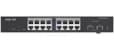 Commutateur Géré dans le Cloud Gigabit à 18 Ports avec 16 Ports PoE 2 emplacements SFP RG-ES218GC-P