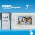 Video Doorphone ZDL-37M 1 CAMERA + 1 MONTEUR Couleur avec Ecran LCD 7 " VDP01