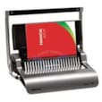Perforelieur Quasar+ 500 à anneaux plastiquesCapacité de perforation 25 feuilles, capacité de reliure 500 feuilles avec une taillemaximale d