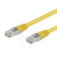 CORDON 1M CAT6A/FTP CCA PVC JAUNE LINKTECH LIN-1M_FTP/J