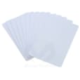 CARTE RFID BLANCHE NFC NTAG215 13.56MHZ PVC N215 NTAG215