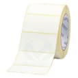 Étiquettes blanches papier velin 38*25 adhésif permanent PRIX AU MILLE (soit 12 rlx de 2000 étiquettes) VE38*25R1M40