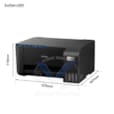EPSON ECOTANK L3251 A4 à réservoir d’encre multifonction Couleur avec Wi-Fi Direct, 15ppm/5 ppm, USB, Wi-Fi, Wi-Fi Direct, recto/verso: Manuel, 1.200 DPI (ppp) x 2.400 DPI (ppp), Bac 30 feuilles, 4 Réservoirs (N/C/M/N) C11CJ67409