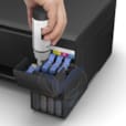 EPSON ECOTANK L3251 A4 à réservoir d’encre multifonction Couleur avec Wi-Fi Direct, 15ppm/5 ppm, USB, Wi-Fi, Wi-Fi Direct, recto/verso: Manuel, 1.200 DPI (ppp) x 2.400 DPI (ppp), Bac 30 feuilles, 4 Réservoirs (N/C/M/N) C11CJ67409