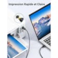 Câble Ugreen imprimante A Mâle vers USB B Mâle - 1.5 mètre (Model : US135) 10350