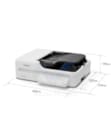 EPSON SCANNER PLAT DS-1760WN A4 Reseau R/V Interface USB Résol 600 Dpi 30 IPM N&B 30 IPM Couleur 0M B11B274402