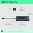 HP USB-C - Univ USB-C Multiport Hub EURO 50H98AA#ABB 50H98AA