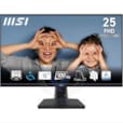 MSI 25" Full HD PRO MP252 monitor, 24.5" (62.2cm), Full HD (1920 x 1080 pixels) 100 Hz, IPS, 16:9, Response time 1ms(MPRT) / 4ms (GTG), HDMI, DisplayPort, 300 cd/m2, 1300:1, garantie 1an. 9S6-3PC4CT-017