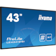 Moniteur Full HD Professionnel 43" (108 cm) avec USB Media Playback 18/7 LE4341S-B1